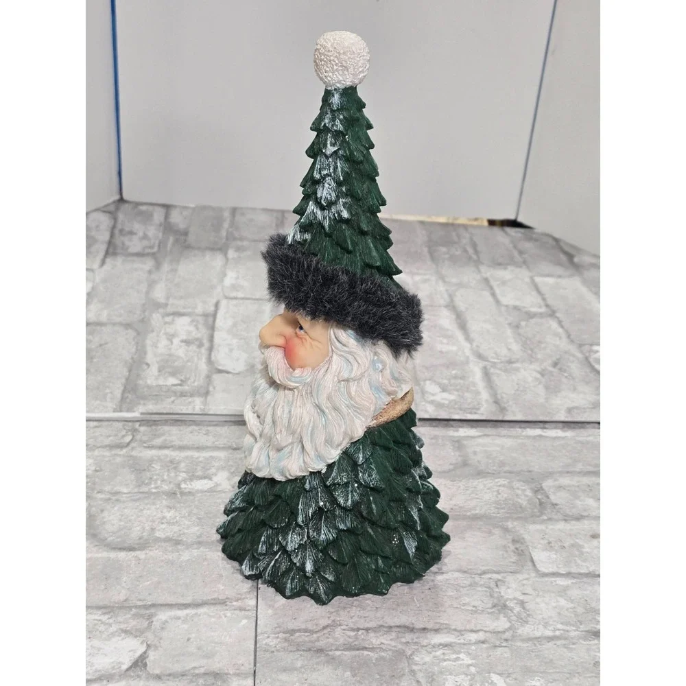 Vtg Christmas Santa Face Pine Tree Father Christmas Tabletop‎ Centerpiece 13